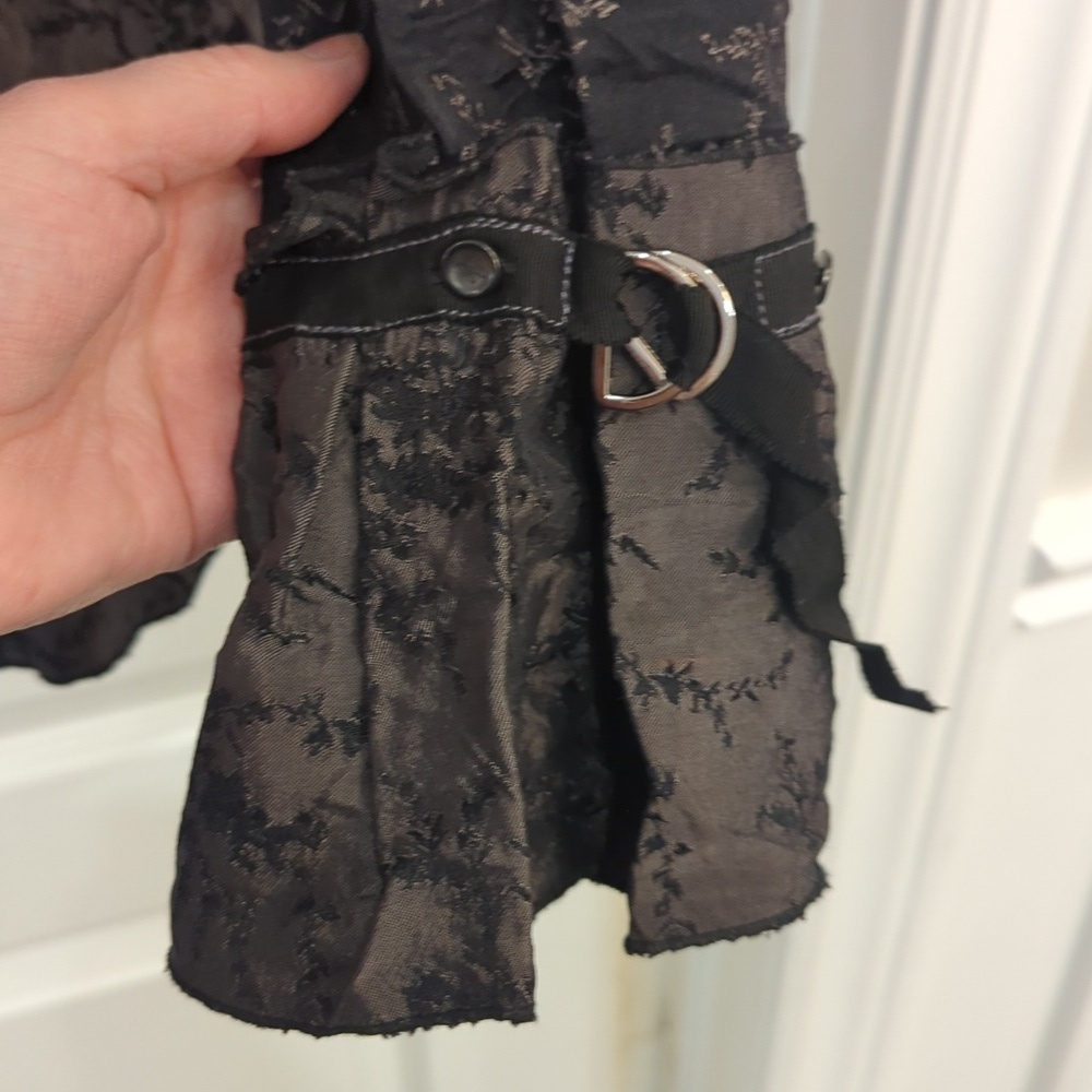 Vintage Lauren Vidal Black Blouse - Picture 5 of 15
